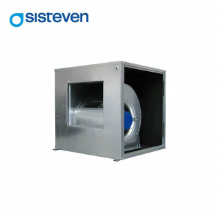 Ventilator centrifugal carcasat box Sisteven DTM 15/15 6T 3/4, debit 11900 mc/h