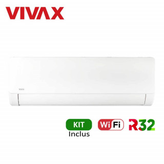 Aer conditionat Vivax M-Design ACP-24CH70AEMI PRO, 24000 BTU, Wi-Fi, Inverter, Kit inclus