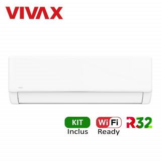 Aer conditionat Vivax Q-Design ACP-09CH25AEQI PRO, 9000 BTU, Inverter, Kit inclus