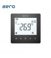 Termostat AERO TP518FC4(2/4)Black, pentru Ventiloconvector, Programabil, 2/4 tevi, Tuya, Smart Life, Alexa, Google, Negru