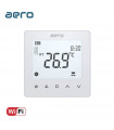 Termostat AERO TP518FC4W(2/4)White, pentru Ventiloconvector, WiFi, 2/4 tevi, Tuya, Smart Life, Alexa, Google, Alb