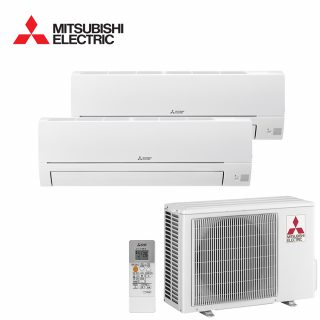 Resigilat - Aer Conditionat MULTISPLIT MITSUBISHI ELECTRIC MXZ-2HA40VF / MSZ-HR25VFK + MSZ-HR35VFK Dublu Split R32 Inverter