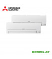 Resigilat - Aer Conditionat MULTISPLIT MITSUBISHI ELECTRIC MXZ-2HA40VF / MSZ-HR25VFK + MSZ-HR35VFK Dublu Split R32 Inverter