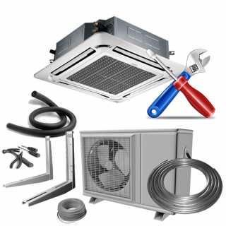 Montaj aer conditionat tip Caseta 18000 BTU (valabil pentru Bucuresti si Ilfov)