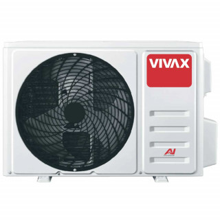 Aer conditionat Vivax T-Design ACP-12CH35LCTI Black, 12000 BTU, Wi-Fi, Inverter, Kit inclus, Negru