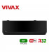 Aer conditionat Vivax T-Design ACP-12CH35LCTI Black, 12000 BTU, Wi-Fi, Inverter, Kit inclus, Negru