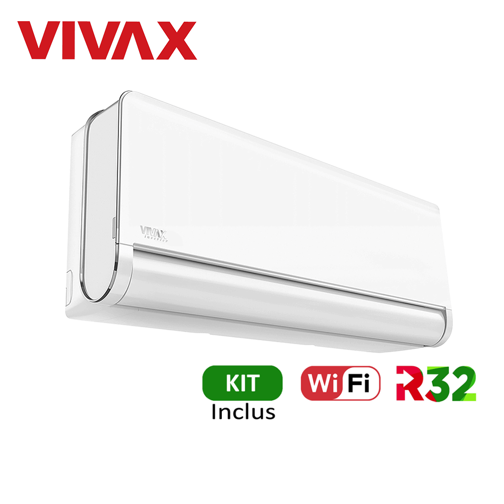 Aer conditionat Vivax H+Design 12000 BTU - WiFi, Kit inclus