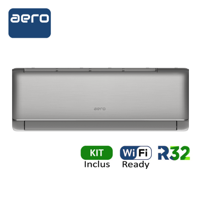 Aer conditionat Aero Elite 12000 BTU - Kit inclus, Grey Shadow