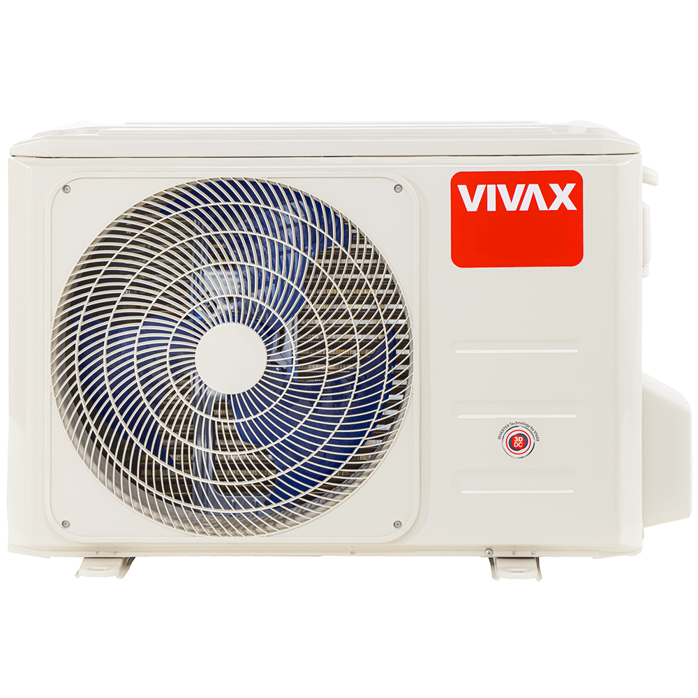 Aer conditionat multisplit Vivax 18000 BTU, 2 unitati R-design, 9+12 BTU, White/Red