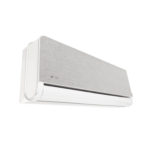 Aer conditionat multisplit Vivax 18000 BTU, 2 unitati H-design, 9+12 BTU, White/Silver