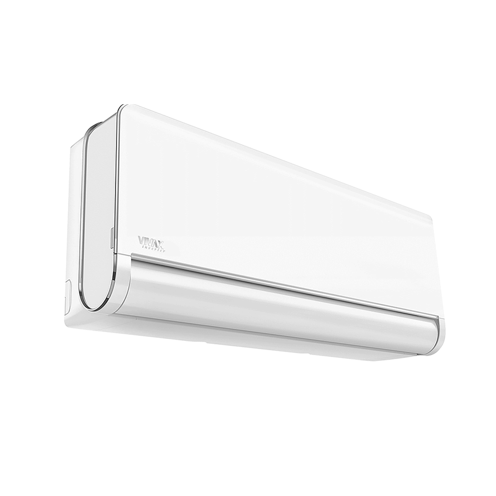 Aer conditionat multisplit Vivax 18000 BTU, 2 unitati H-design, 9+12 BTU, White/Silver