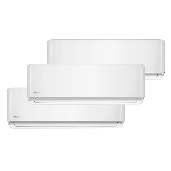 Aer conditionat multisplit Vivax 27000 BTU, 3 unitati R-design, 9+9+9 BTU