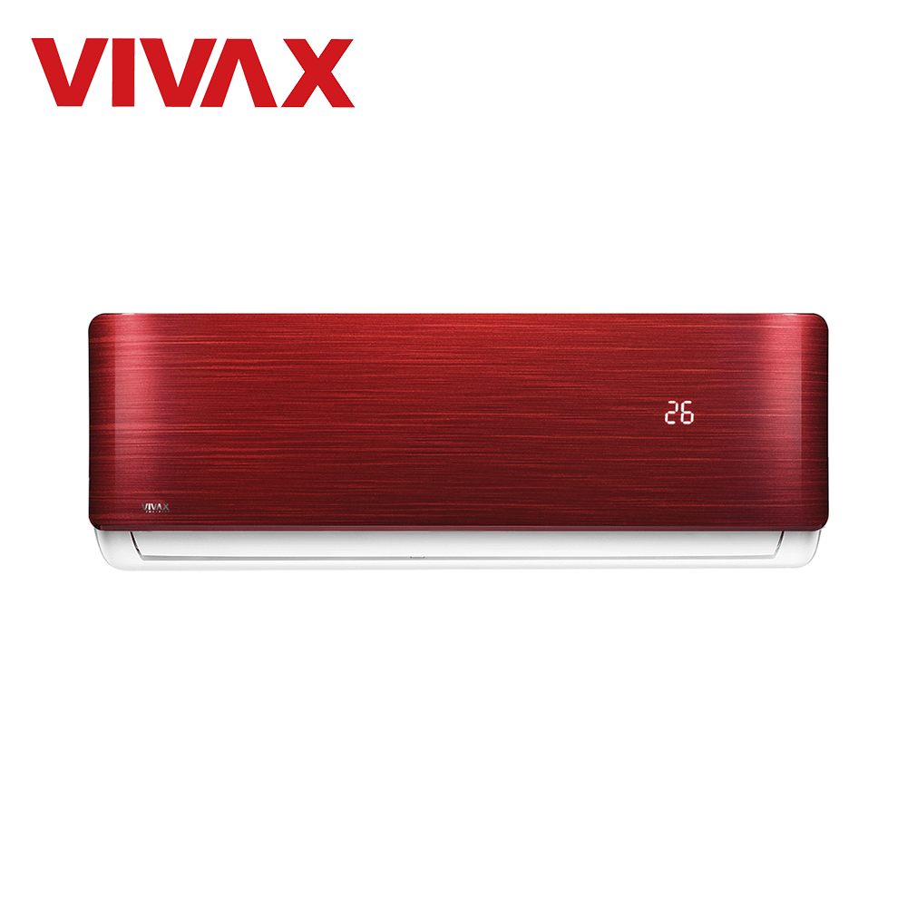 Unitate interioara aer conditionat multisplit Vivax R-design 12000 BTU, Red
