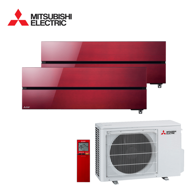 Aer conditionat multisplit Mitsubishi Electric 18000 BTU - 2 unitati MSZ-LN, 12+12 BTU, Red