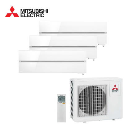 Aer conditionat multisplit Mitsubishi Electric 24000 BTU - 3 unitati MSZ-LN, 9+9+9 BTU