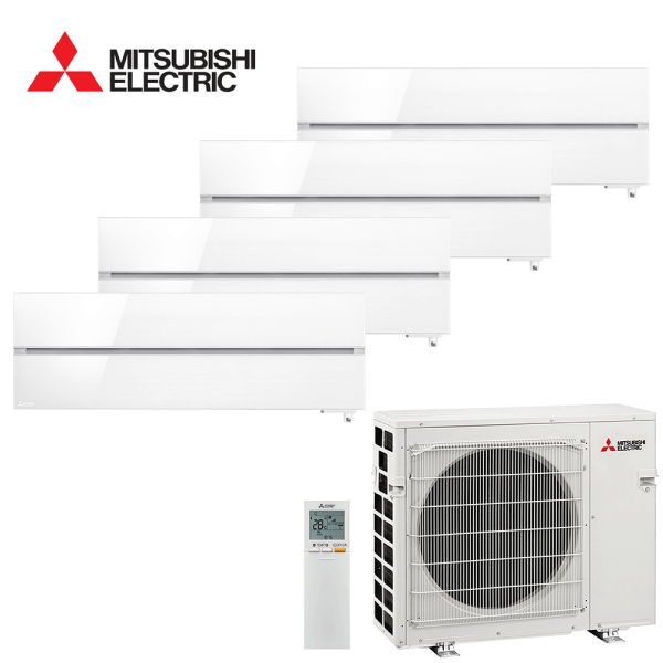 Aer conditionat multisplit Mitsubishi Electric 27000 BTU - 4 unitati MSZ-LN, 9+9+9+12 BTU