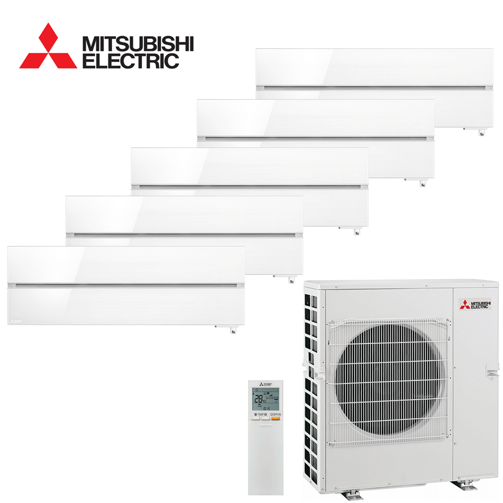 Aer conditionat multisplit Mitsubishi Electric 36000 BTU - 5 unitati MSZ-LN, 9+9+9+9+9 BTU
