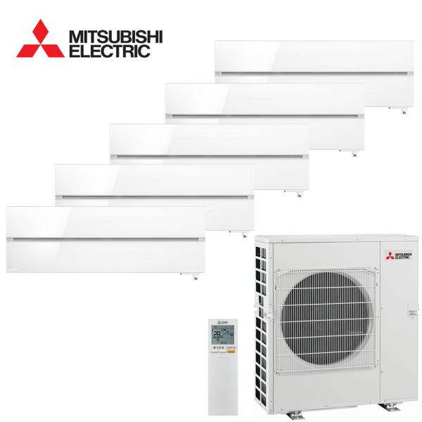 Aer conditionat multisplit Mitsubishi Electric 36000 BTU - 5 unitati MSZ-LN, 9+9+9+9+9 BTU