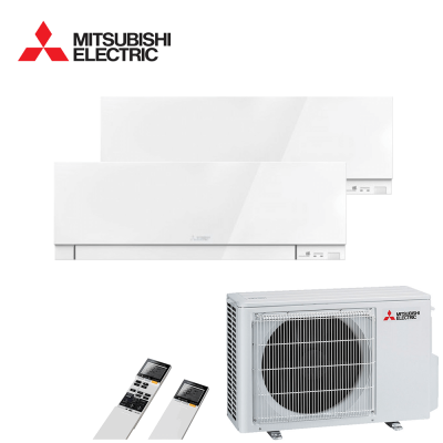 Aer conditionat multisplit Mitsubishi Electric 18000 BTU - 2 unitati MSZ-EF, 9+12 BTU