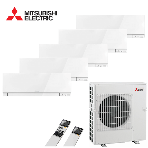 Aer conditionat multisplit Mitsubishi Electric 36000 BTU - 5 unitati MSZ-EF, 9+9+9+9+9 BTU