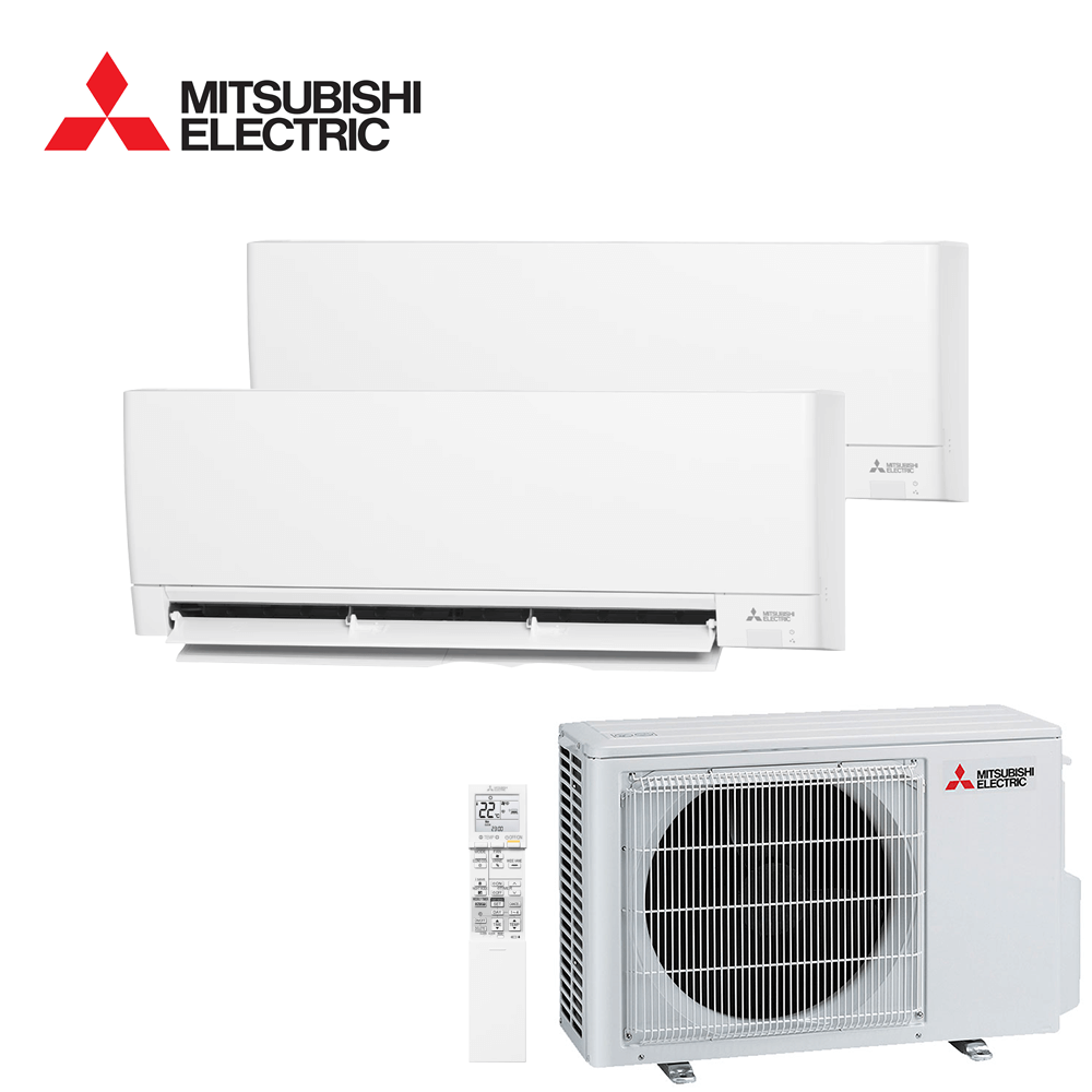 Aer conditionat multisplit Mitsubishi Electric 18000 BTU - 2 unitati MSZ-AY, 12+12 BTU