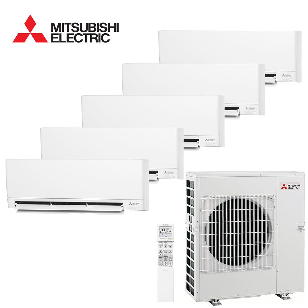 Aer conditionat multisplit Mitsubishi Electric 36000 BTU - 5 unitati MSZ-AY, 9+9+9+9+9 BTU