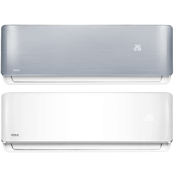 Aer conditionat multisplit Vivax 28000 BTU, 4 unitati R-design, 9+9+9+12 BTU, White/Silver