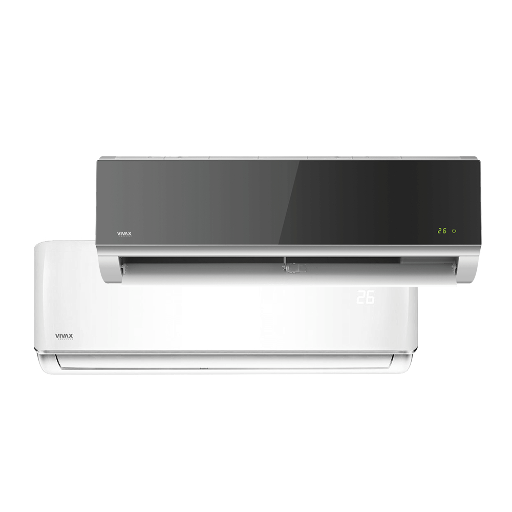 Aer conditionat multisplit Vivax 36000 BTU, 4 unitati R-design, 9+9+9+12 BTU, White/Silver Mirror