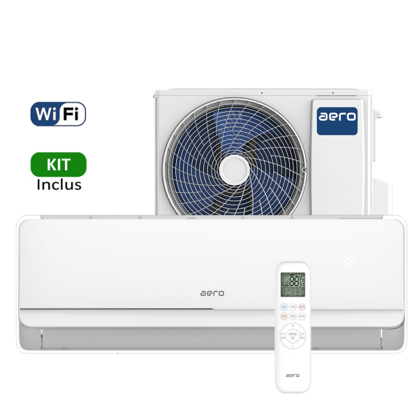 Aer conditionat Aero Freezy 9000 BTU - WiFi, Kit inclus