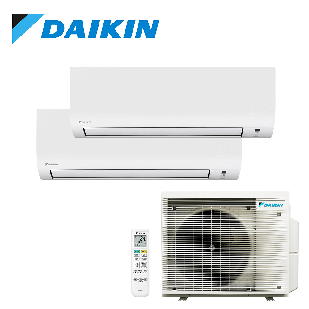 Aer conditionat multisplit Daikin 14000 BTU - 2 unitati Comfora, 9+9 BTU