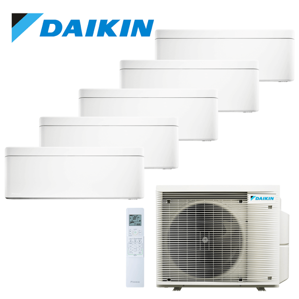 Aer conditionat multisplit Daikin 30000 BTU - 5 unitati Stylish, 9+9+9+9+9 BTU