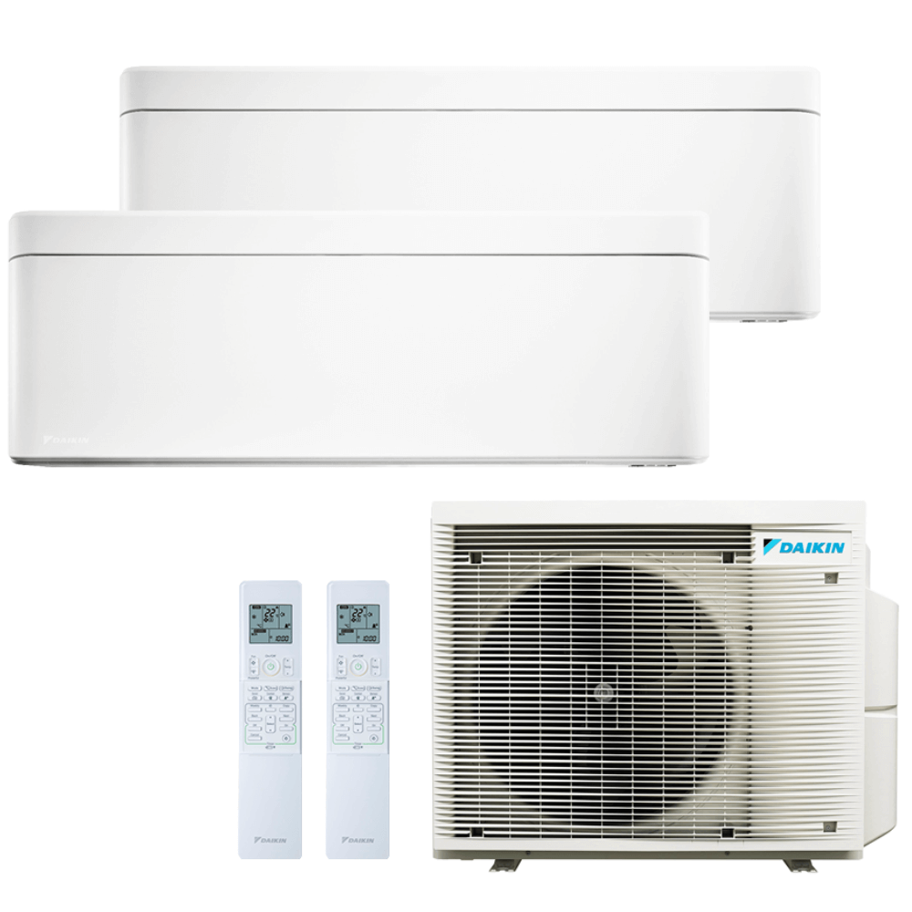 Aer conditionat multisplit Daikin 18000 BTU - 2 unitati Stylish, 9+12 BTU