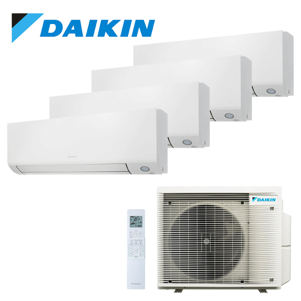 Aer conditionat multisplit Daikin 27000 BTU - 4 unitati Perfera, 12+12+12+12 BTU, WiFi