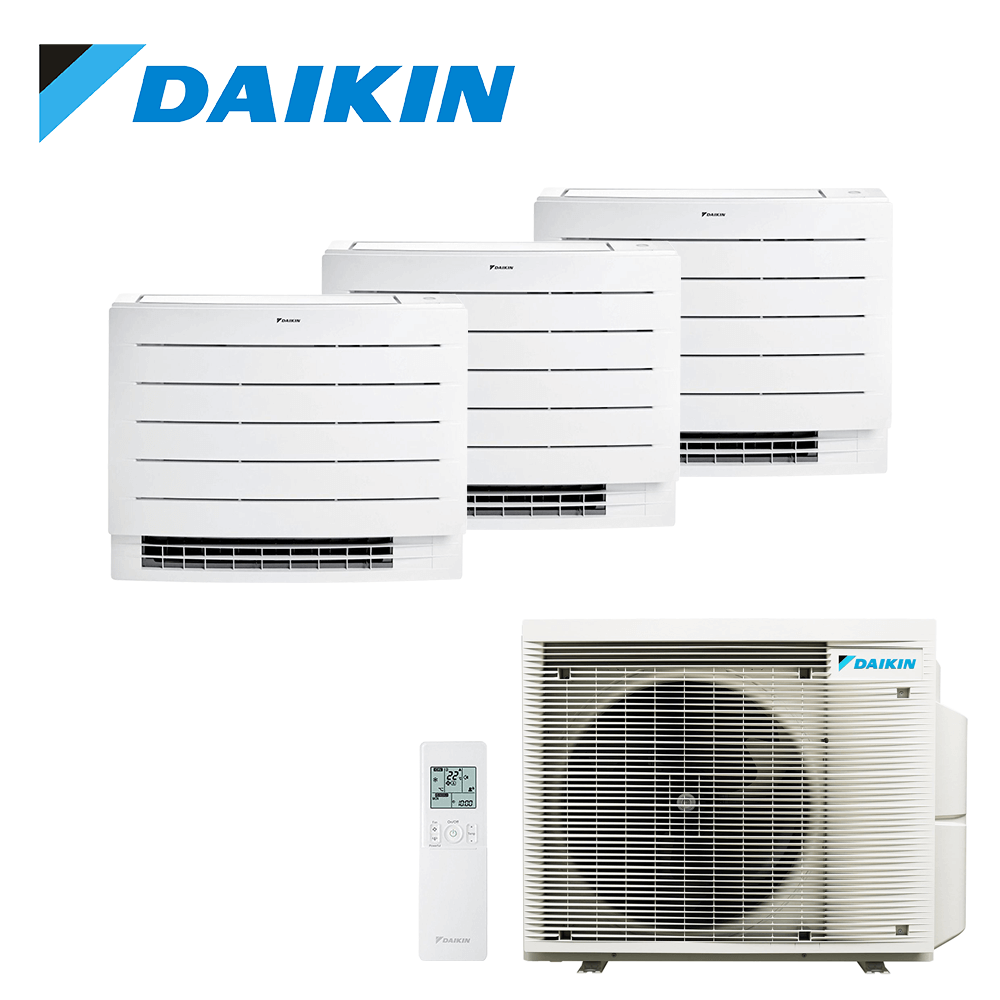 Aer conditionat multisplit Daikin 24000 BTU - 3 unitati de Pardoseala, 9+9+9 BTU