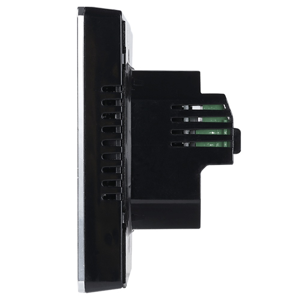 Termostat AERO Seria TP538 pentru Incalzire in Pardoseala cu Agent Termic - Negru