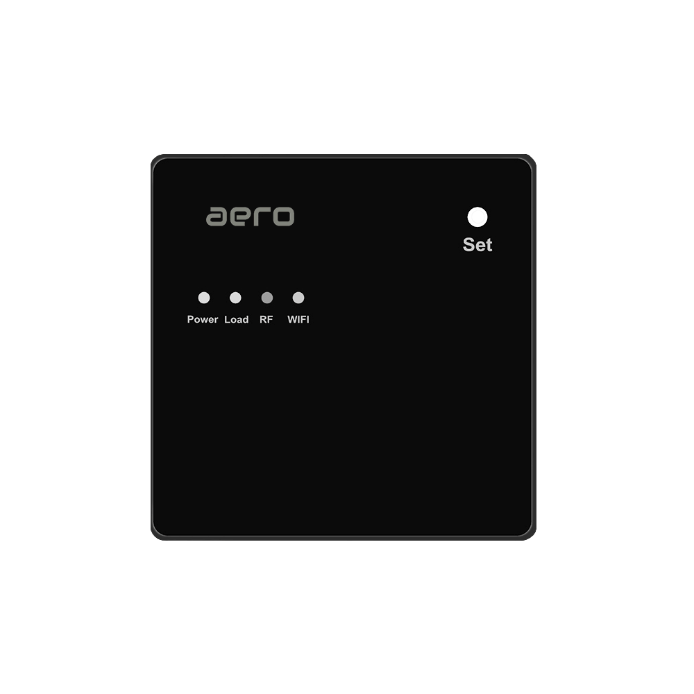 Termostat AERO Seria TP618 pentru Centrala Termica fara fir - WiFi, Wireless, Negru