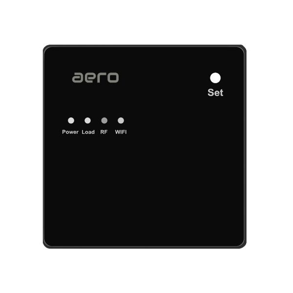Termostat AERO Seria TP618 pentru Centrala Termica fara fir - WiFi, Wireless, Negru