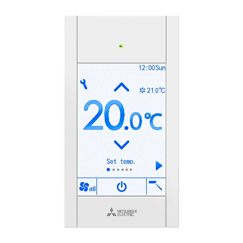 Telecomanda Mitsubishi Electric PAR-CT01MAA-S, de perete