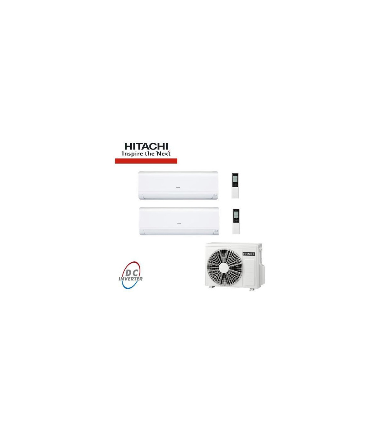 Aer Conditionat MULTISPLIT HITACHI 2x RAK18QPA Dublu Split Inverter