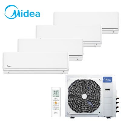 Aer conditionat multisplit Midea 36000 BTU, 4 unitati Dura, 12+12+12+12 BTU