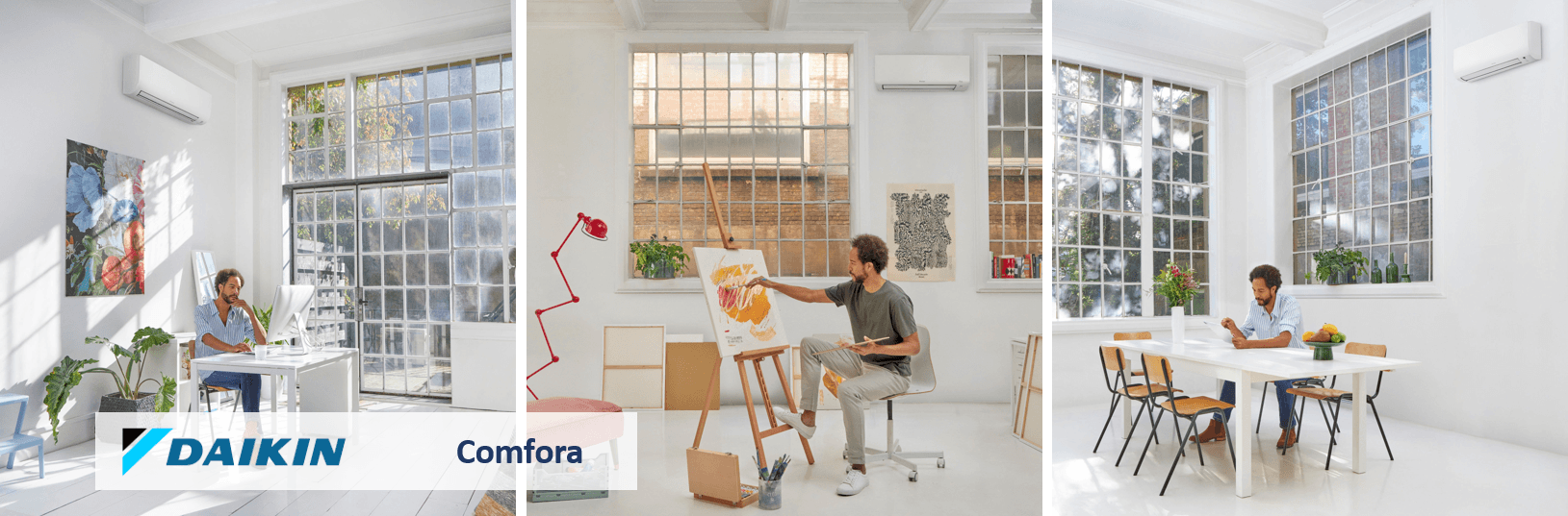 Functii aer conditionat Daikin Comfora FTXP R32 Bluevolution Wi-Fi Onecta jet de aer 3D