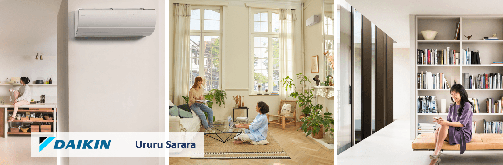 Functii aer conditionat Daikin Ururu Sarara FTXZ R32 Wi-Fi umidificare dezumidificare aer proaspat Flash Streamer
