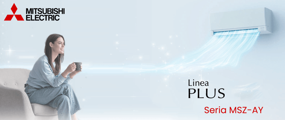 Functii aer conditionat Mitsubishi Electric MSZ-AY Linea Plus Plasma Quad Plus Wi-Fi integrat MELCloud