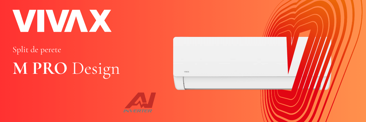 Functii aer conditionat Vivax M-Design PRO R32 AI Inverter AI ECO Wi-Fi Ready