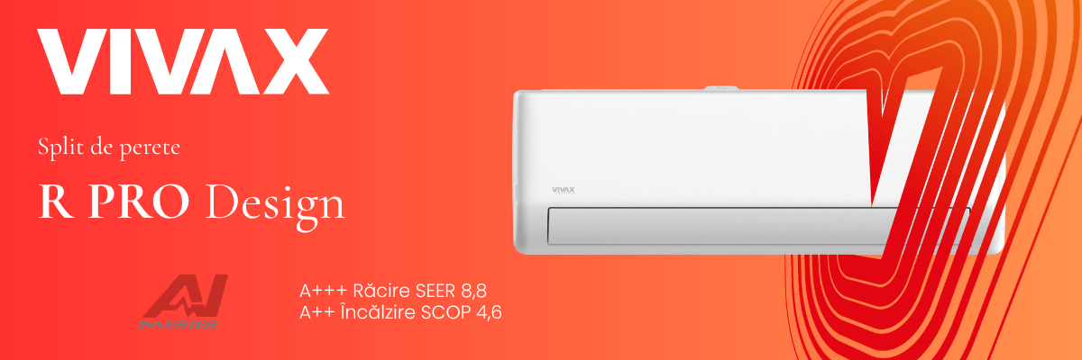 Functii aer conditionat Vivax R-Design PRO R32 AI Inverter Wi-Fi Ready