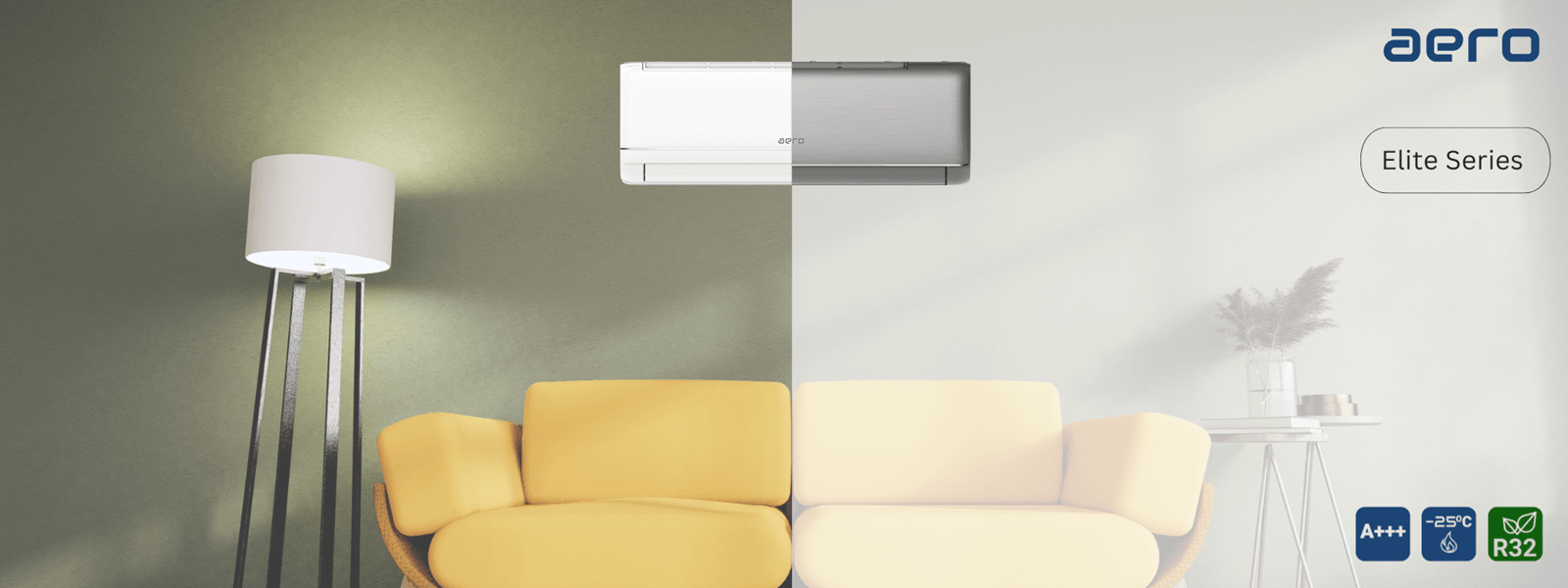 Functii aer conditionat AERO Elite R32 DC Inverter Cold Plasma Wi-Fi Ready incalzire -25C
